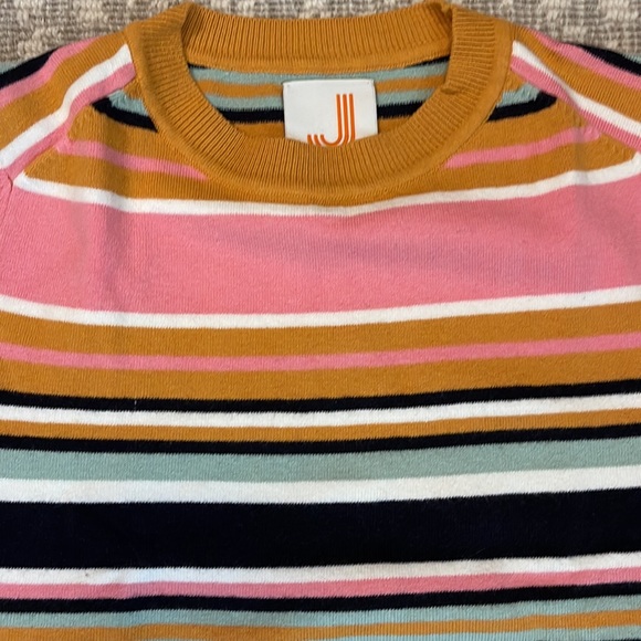 JoosTricot Striped crewneck long sleeve sweater, M - Picture 3 of 7